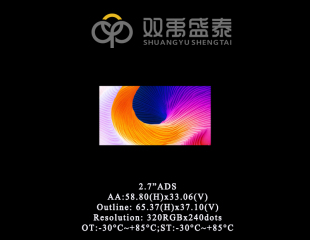 2.7LQVGA 16:9